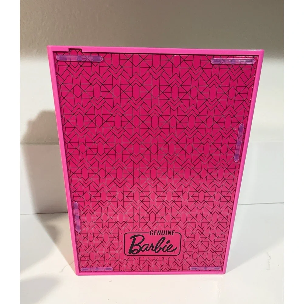 Barbie Fashionista Closet Wardrobe Purple‎ Pink Storage Case Toy Organizer 2018